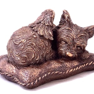 Angelic Yorkie Hund Gedenkurne