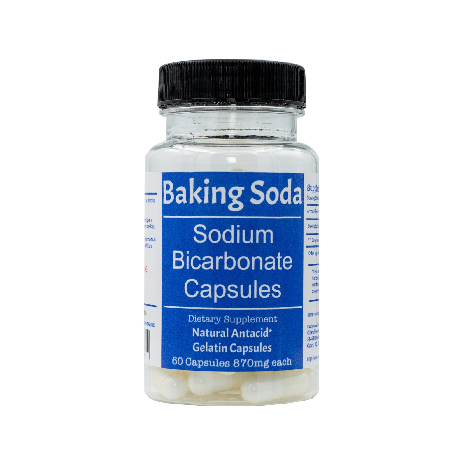 Baking Soda Capsules Etsy
