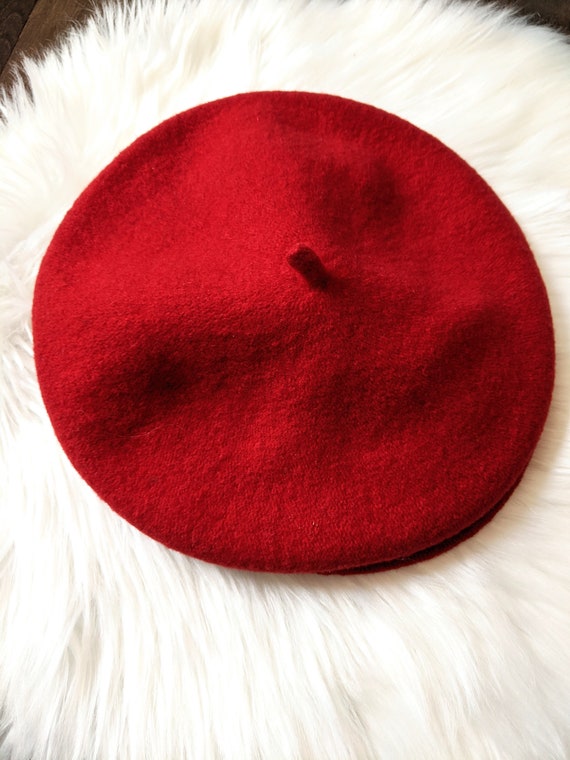 Vintage red beret