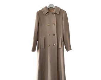 Vintage Aquascutum London double breasted wool coat