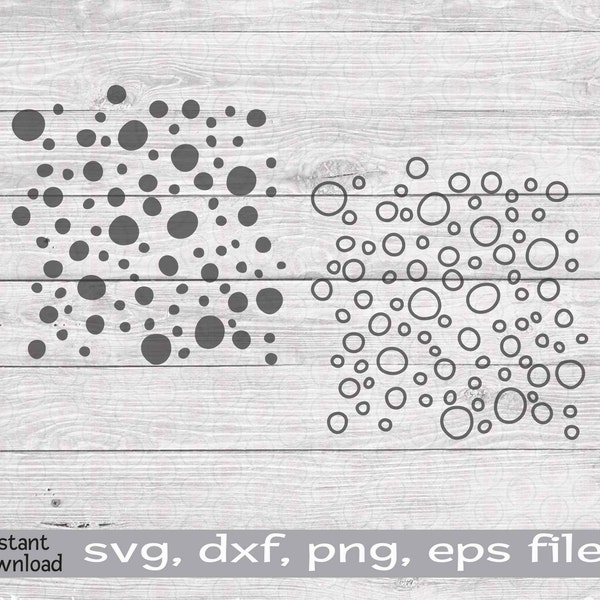 Polka Dot svg, Dots background, Rings background, Dots Vector, Dotted Pattern, Dots Clip Art, Polka Dot Pattern,Circle Pattern,Dots template