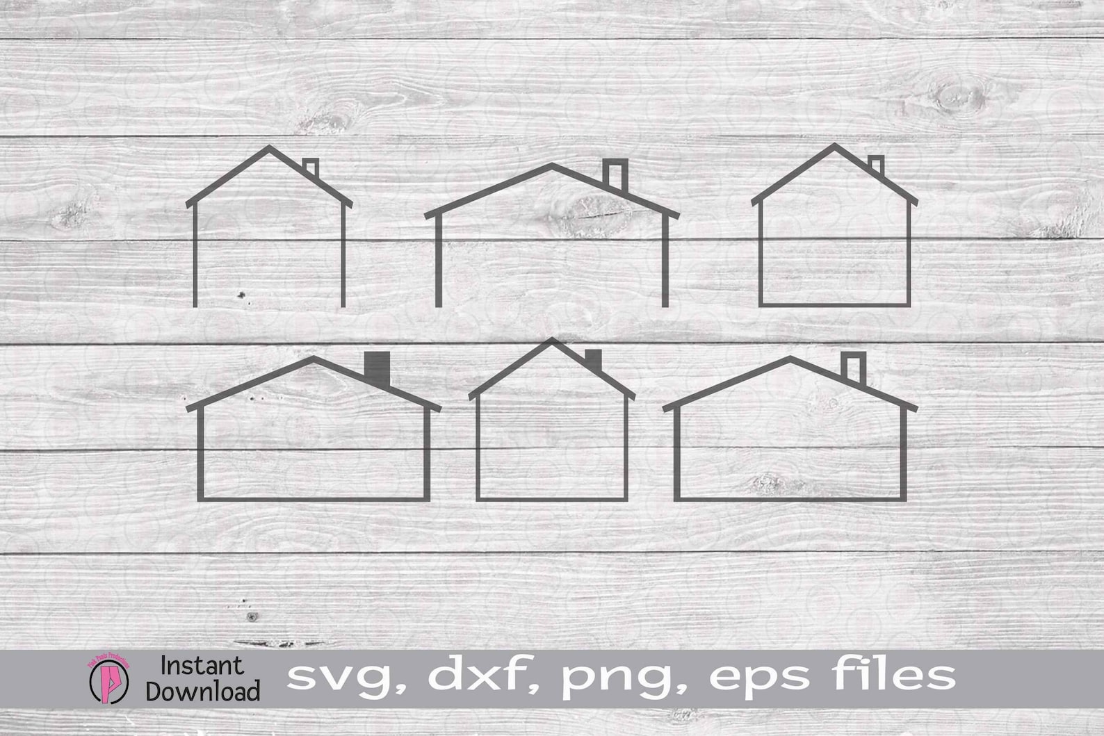 House SVG PNG, House Bundle, House Frame Vector, Roof House Outline