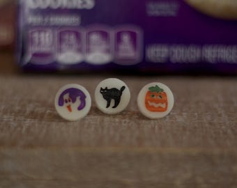 Nostalgische Halloween Keks Ohrstecker