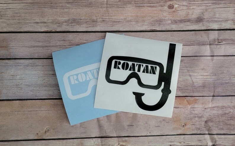 Snorkel Roatan Sticker 5