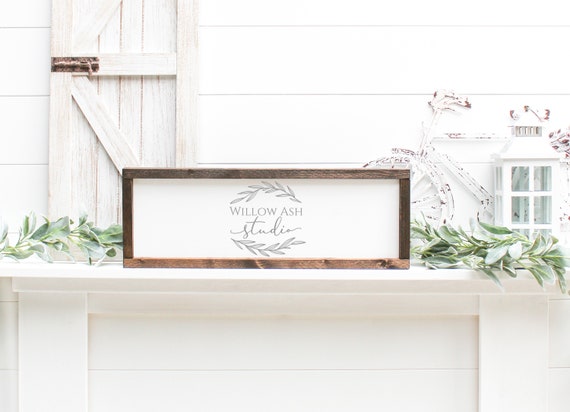 Download Wood Sign Mockup 6x20 Mockup Farmhouse Mockup Wood Frame Etsy