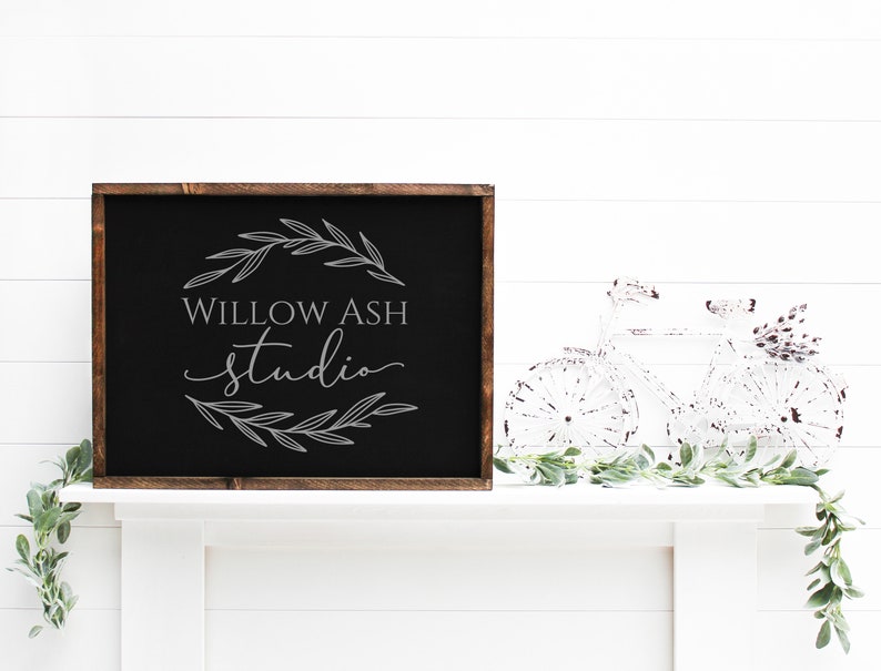 Download Wood Sign Mockup 18x24 Mockup Farmhouse Mockup Wood Frame | Etsy
