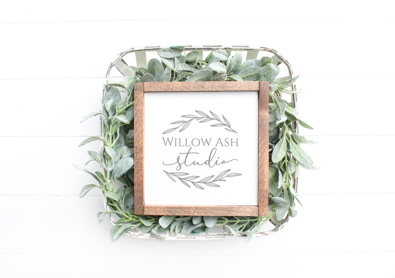 Download Wood Sign Mockup 9x9 Mockup Farmhouse Mockup Wood Frame | Etsy