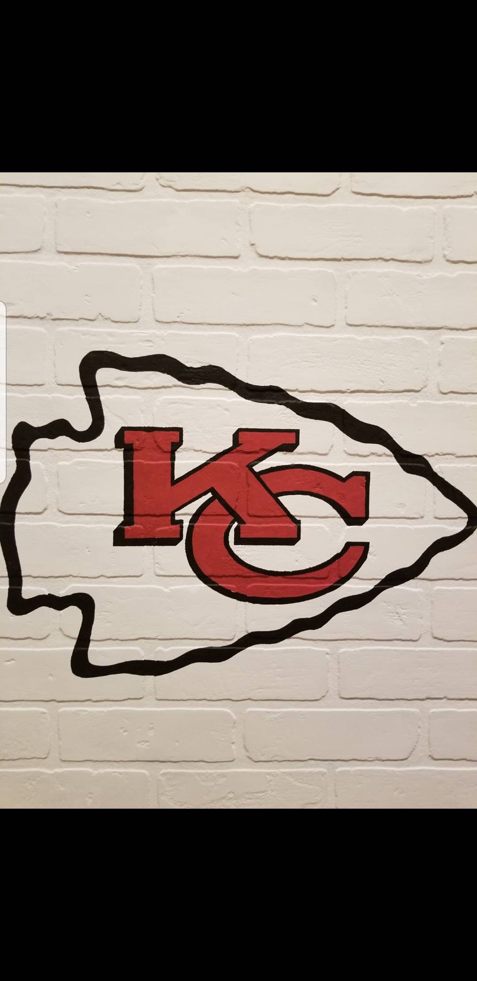 Kansas City Chiefs Brick Wall Art Etsy España