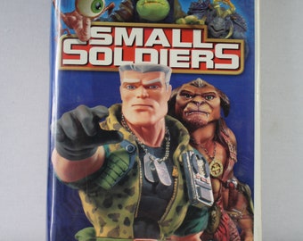 Small Soldiers,  Toy, Action Figures, Universal Pictures, Video, VHS, Tape, Vintage, Free Shipping