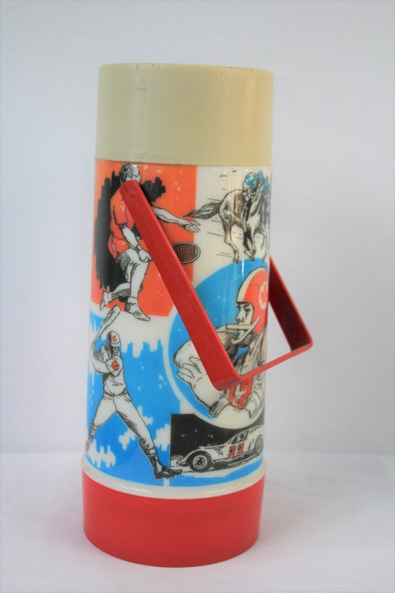 Vintage Aladdin Sports Thermos EXTRA Large Sport 