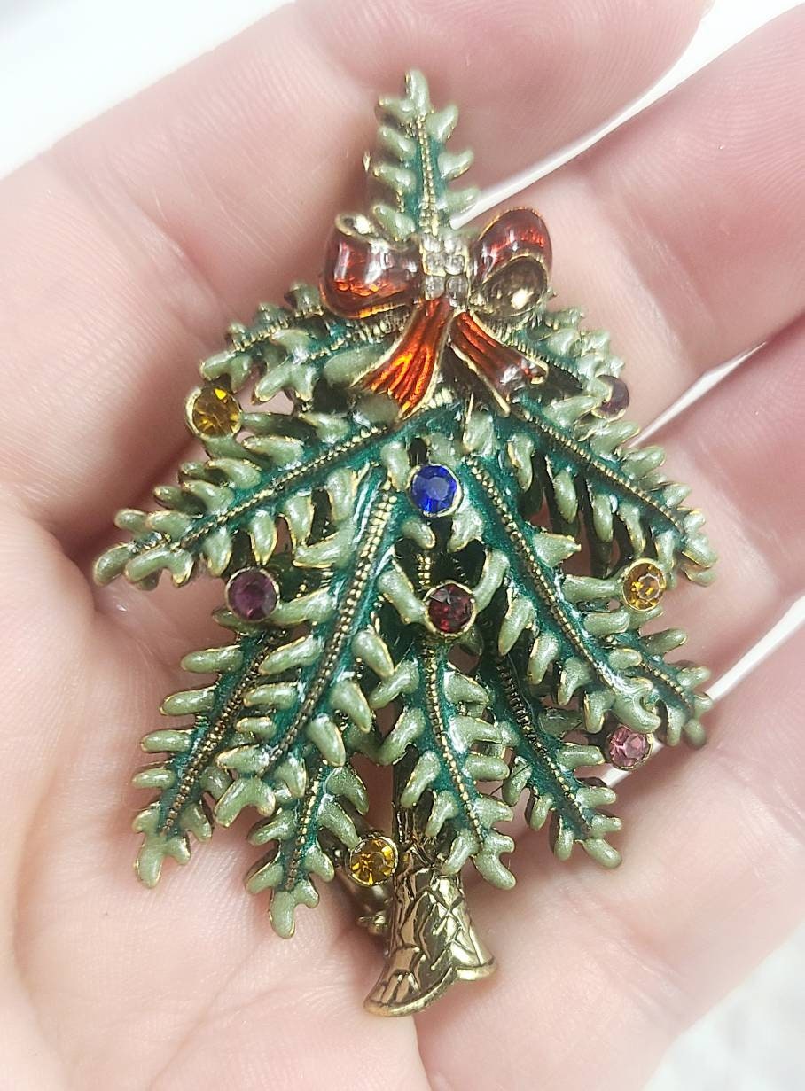Avon christmas cheap tree pin