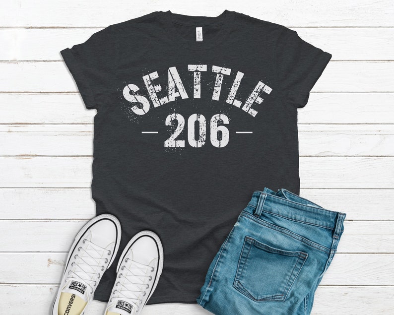 Seattle Shirt Seattle Tshirt Washington T Shirt Seattle Etsy