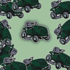 Lawn Mower Sticker, Lawn Mower Decal, Riding Mower Stickers, Laptop Sticker, John Deere, Waterproof Sticker, Vinyl Sticker