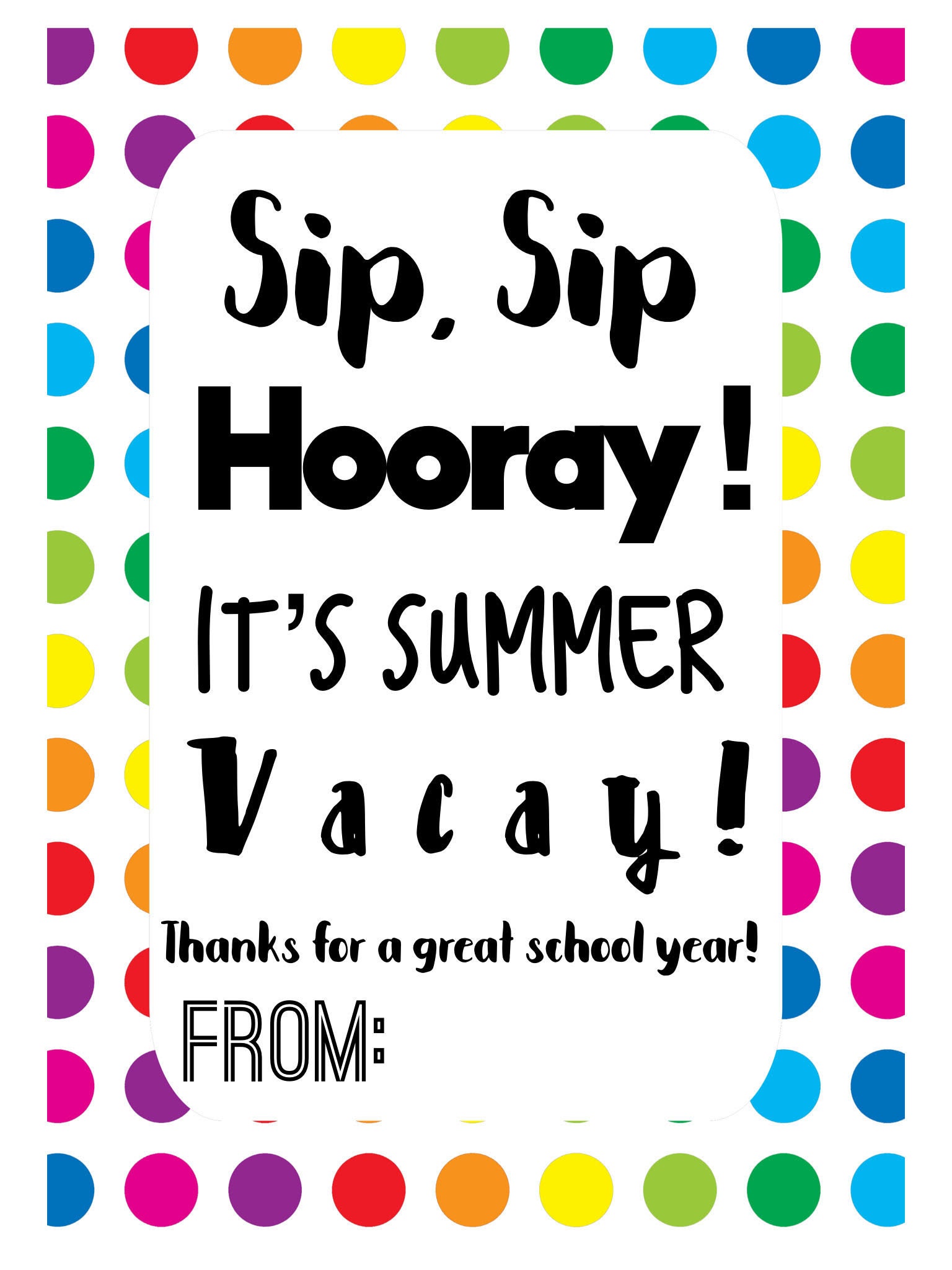 end-of-school-printable-sip-sip-hooray-last-day-of-school-teacher-tag-teacher-gift-drink-gift-tag-instant-download-etsy for Sip Sip Hooray Free Printable End of School Printable/ Sip Sip Hooray / Last Day of School/ Teacher Tag/ Teacher Gift/ Drink Gift Tag/ Instant Download - Etsy for Sip Sip Hooray Free Printable