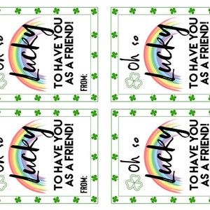 St. Patrick's Day Printable/ St. Patrick's Day Card/ - Etsy