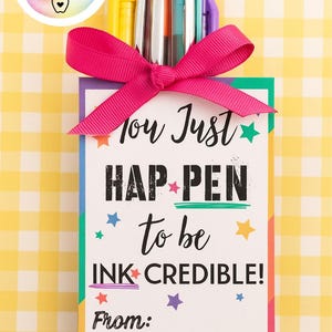 学校終了の印刷物/学校開始の印刷物/あなたはINKcredibleになることができました/学校最終日/学生への贈り物/ペンタグ