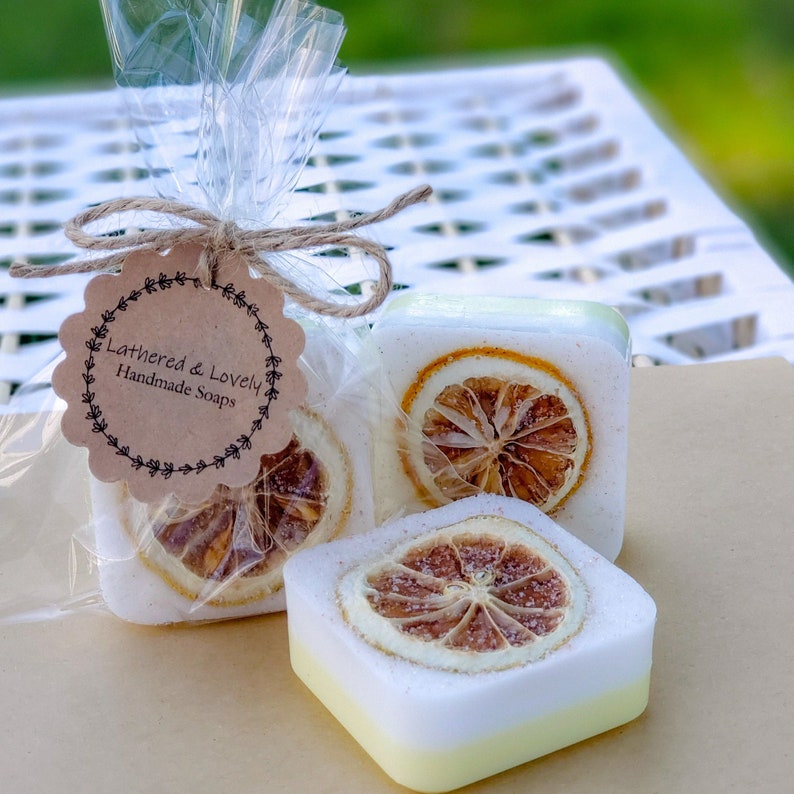 Lemon soap favors wedding favors bridal shower favors | Etsy