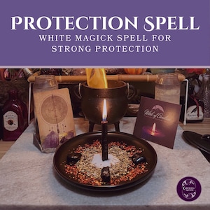 Protection White Magic Spell | Video Casting | Defense against negative energy, people, curses, hexes, etc | Same Day Available