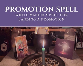 Promotion Sort de magie blanche -- Obtenez une promotion. Ouvrir la voie à la croissance et à l'expansion professionnelles. Livraison urgente disponible.