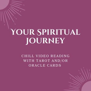 Lectura de Tarot en Video sobre tu Camino Espiritual / ¿En qué etapa de tu camino espiritual te encuentras? ¿Consejos? ¿Orientación? / Entrega disponible el mismo día.