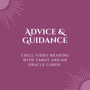 Advies Video Tarotlezen | Krijg advies, begeleiding en perspectief op een probleem | Levering op dezelfde dag mogelijk.