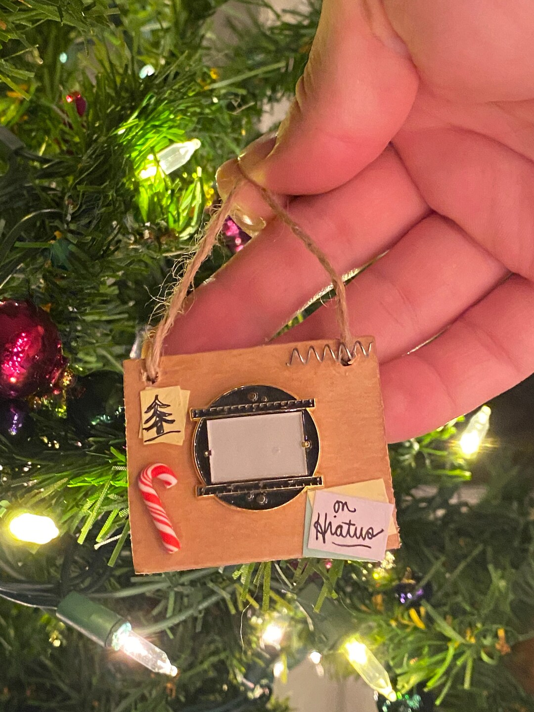 2D Animation Desk Ornament, Gift for Animator, Enamel Pin, Glow in the Dark Ornament, Animation