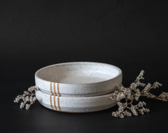 Abby Small Plate, handmade ceramic stoneware plate, unique gift idea, modern simple design, elegant tableware set for kitchen