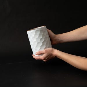 Tortuga Handmade Ceramic Vase |Minimalist Handmade Vase | Modern Home Decor | Ideal for Dried Flowers | Unique Gift Idea for Friends