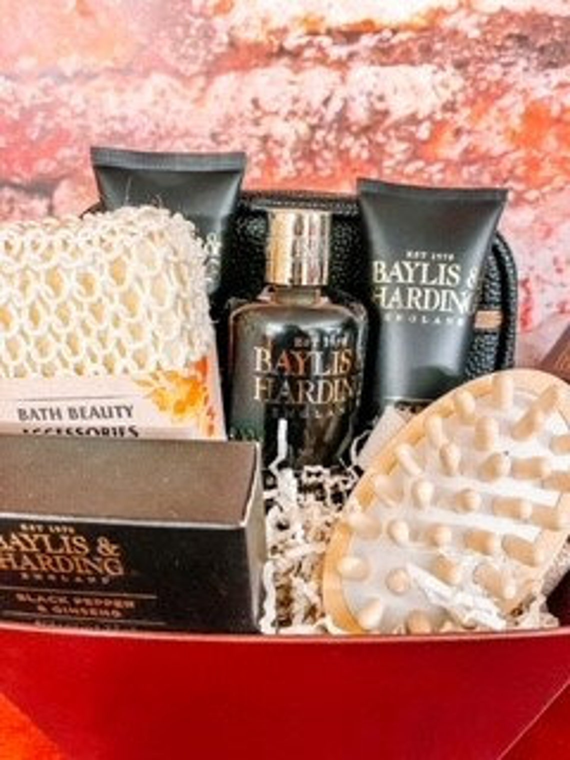 Men's Spa Gift Basket/spa Gift Basket/gift Basket Etsy