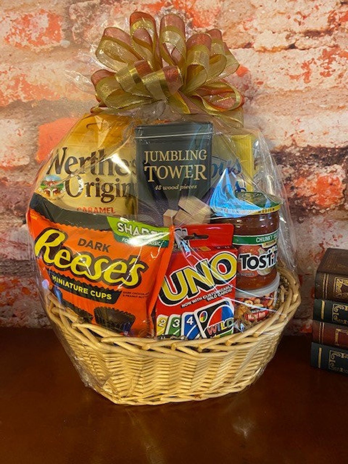Family Game Night Gift Basket /gift Basket / Games Gift Basket Etsy