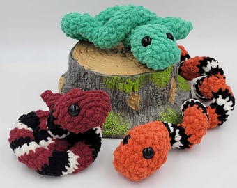 Sir Hiss the Twisty Snake Crochet Pattern