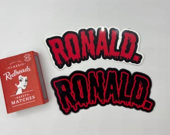 Waterproof Ronnie Radke - Falling in Reverse, Ronald sticker.