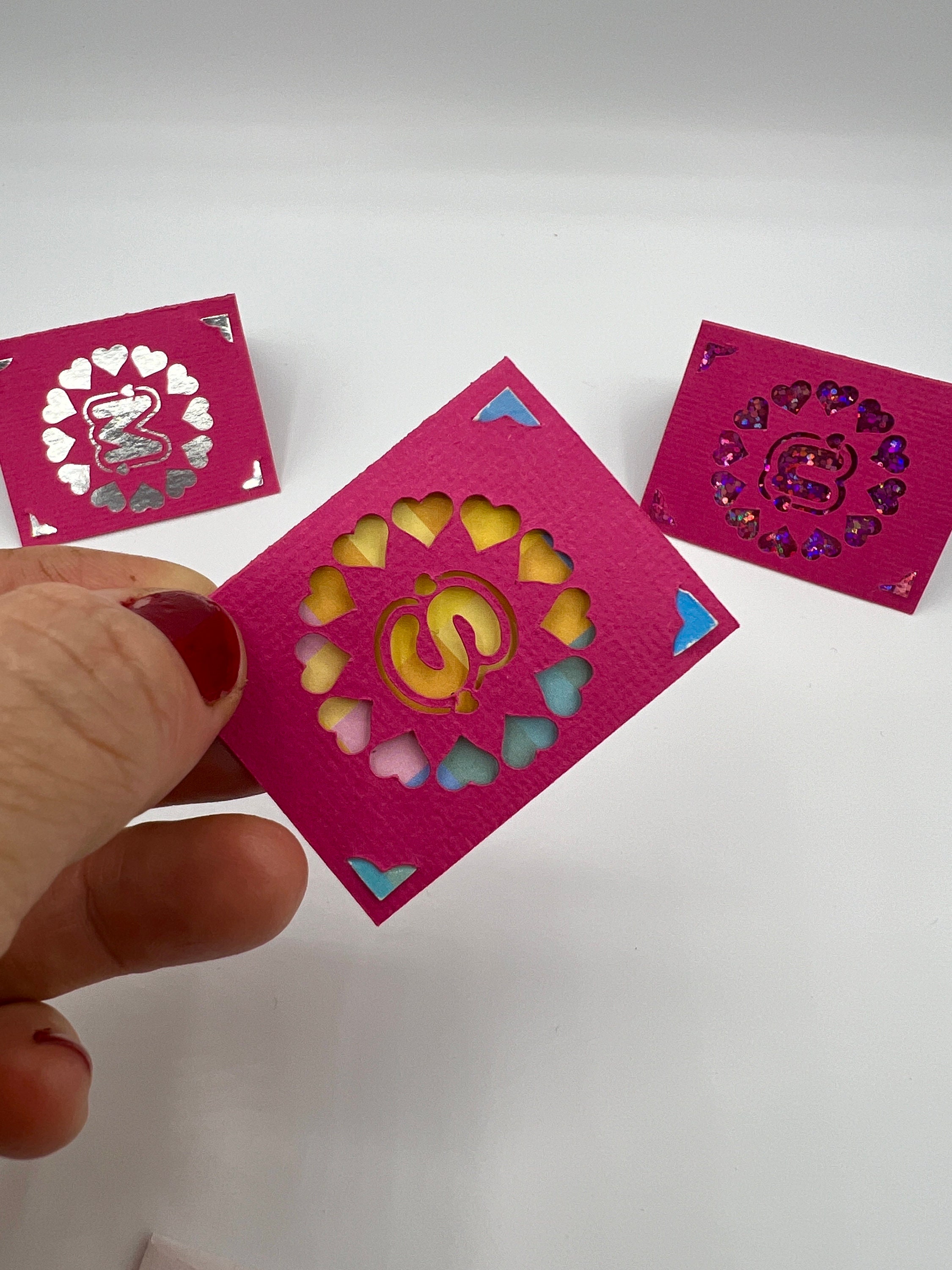 Miniature Card and Envelope, Tiny Card With Customisable Letter ...