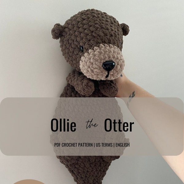 Ollie the Otter - PDF Crochet Pattern