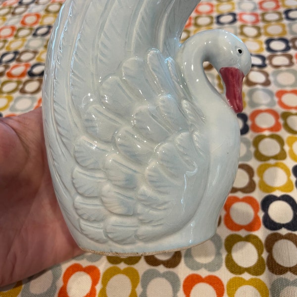 Vintage little Swan Vase Japan