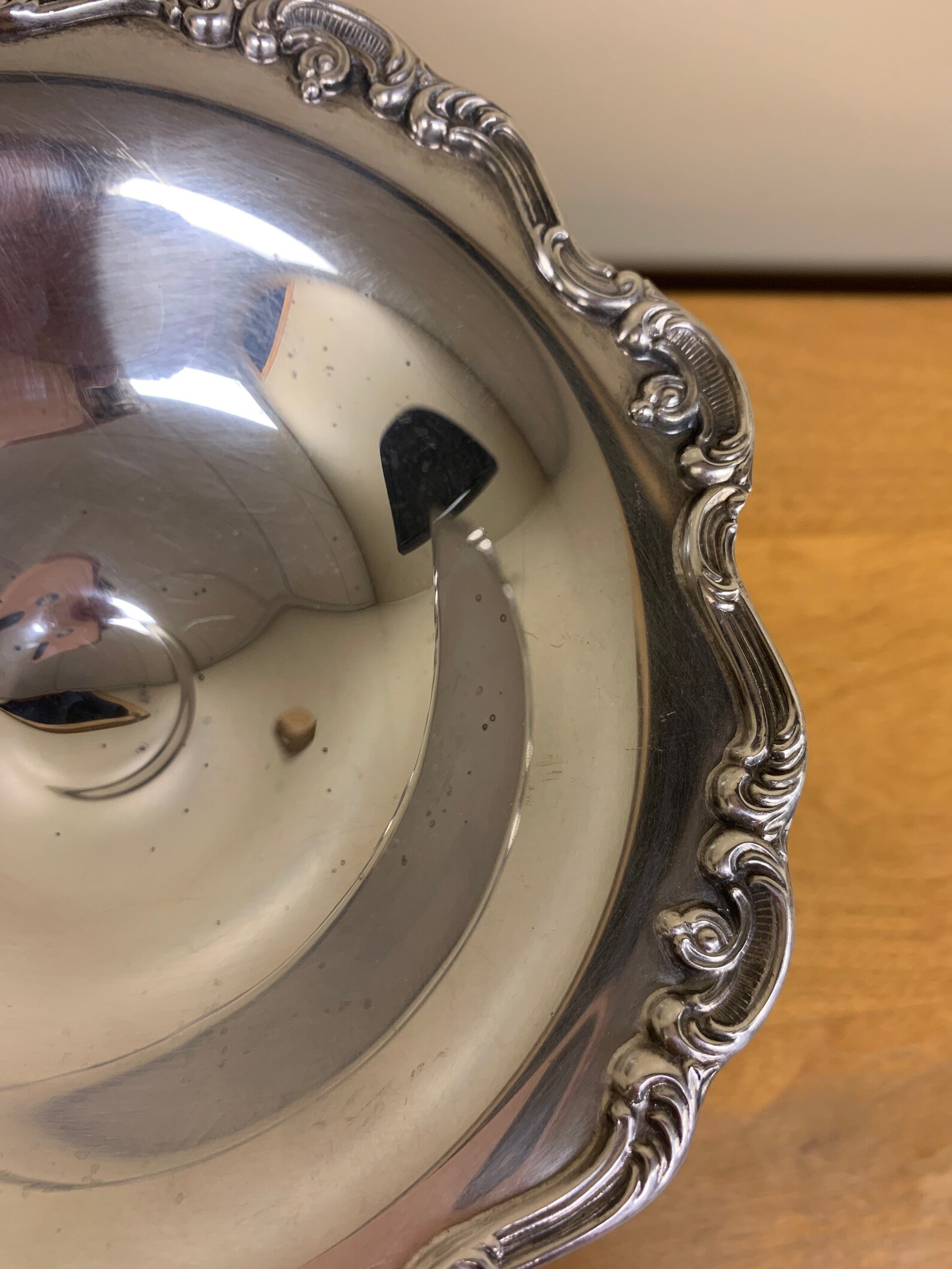 Vintage Newport by Gorham silverplate footed pedestal candy Etsy