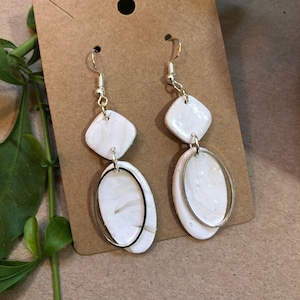 Clay Earrings - Lightweight - Handmade - Polymer Clay - Dangle Earrings - Statement Earrings
