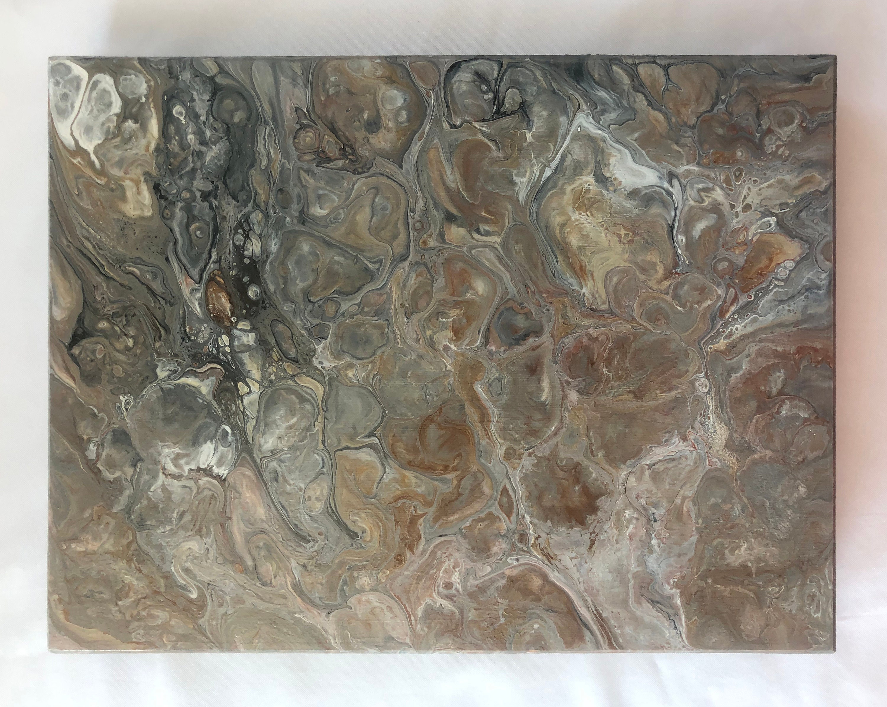 Fluid Art Painting. Marble Wall Art. Acrylic Fluid Art. Etsy Denmark