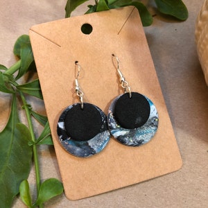 Clay Earrings - Lightweight - Handmade - Polymer Clay - Dangle Earrings - Statement Earrings