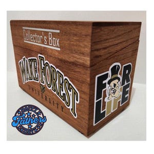Boîte de collection personnalisée pour école/université ou NBA