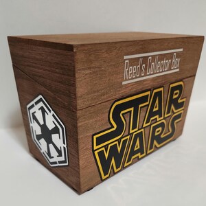 Boîte de collection personnalisée pour cartes à collectionner avec séparateurs en option