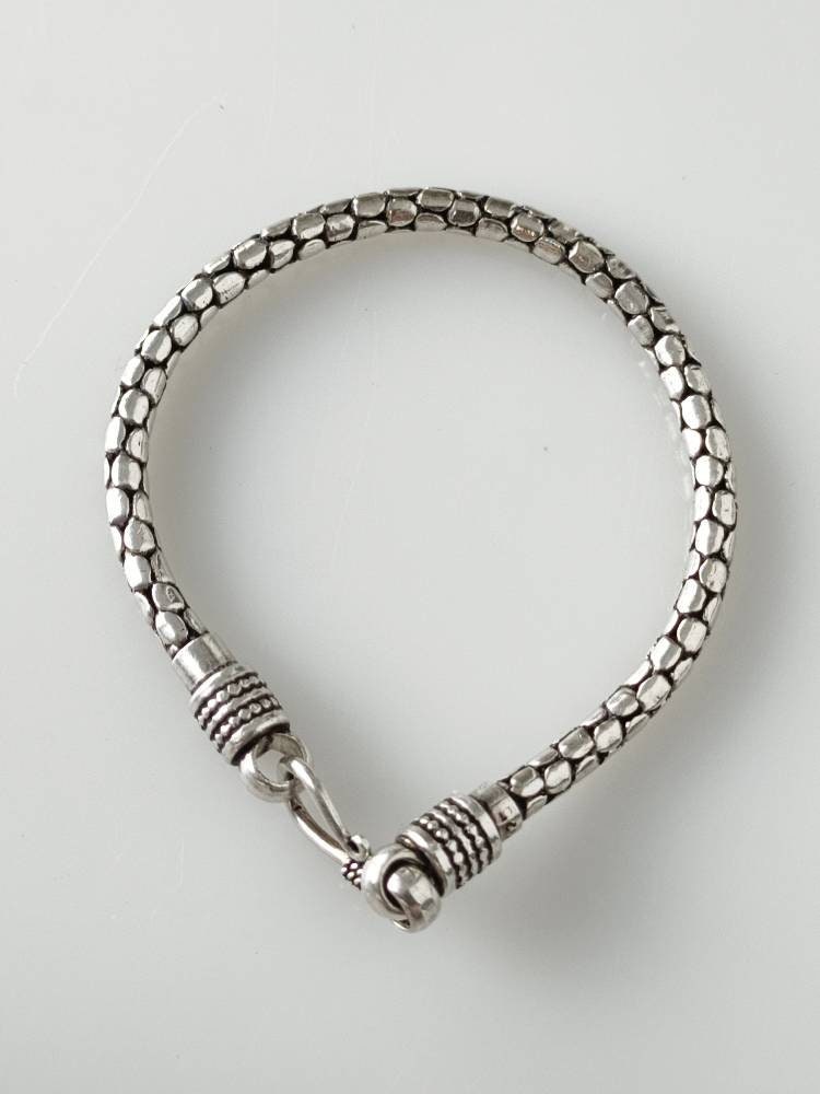 Men's Bracelet Sterling Silver Men's Silver Bracelet Etsy Australia