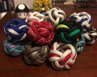 Paracord Turk's Head Neckerchief Woggles