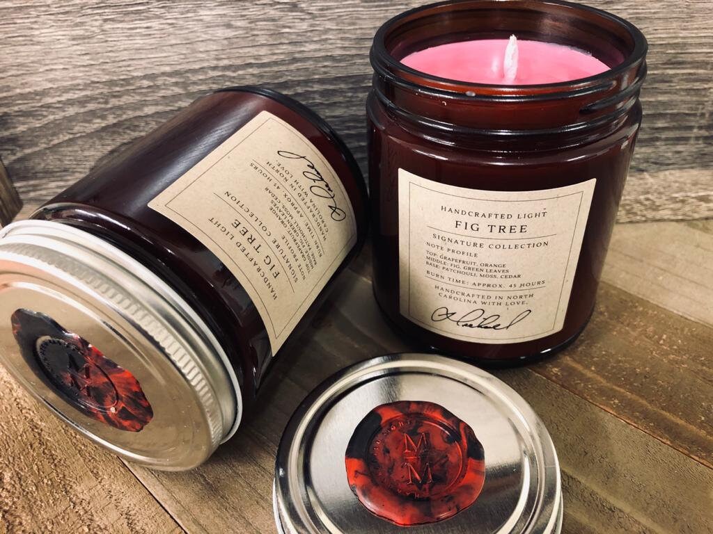 FIG TREE Handmade Artisan Candle Handcrafted Scented Etsy