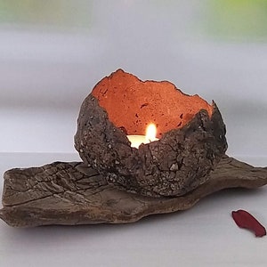 Ceramic Candle Holder, Tea Light Candle Holder, Modern Candle Holder, Unique Candle Holder, Rustic Candle Holder, Ceramic Fine Art Gifts