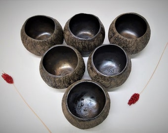 Handmade Stoneware Latte Mug, Rustic Ceramic Coffee Cup, 250ml