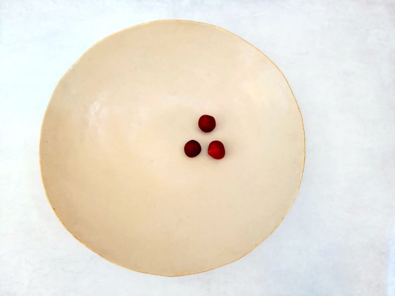 Extra Large Modern Ceramic Fruit Bowl Large Decorative Bowl Etsy