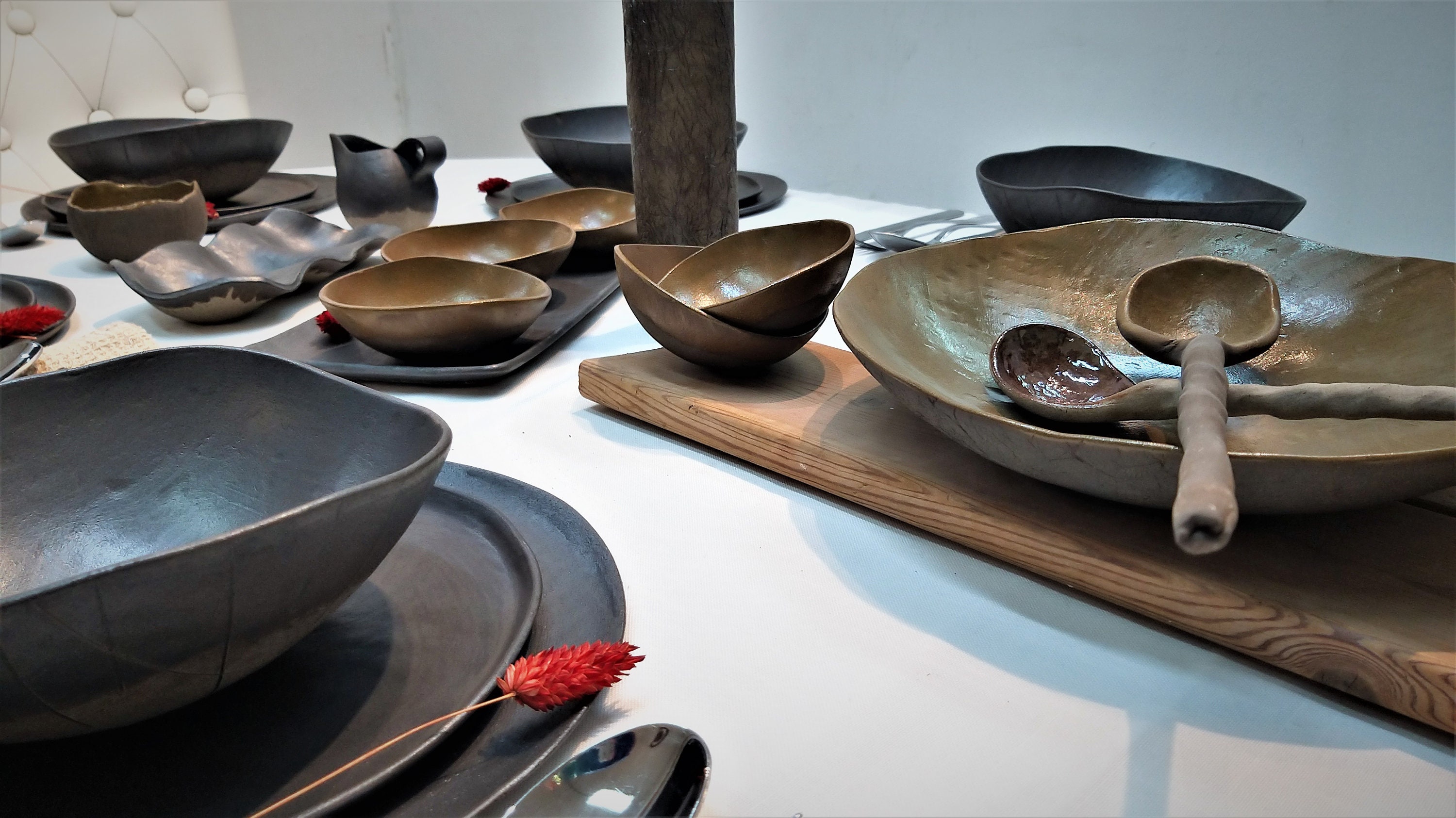 Complete Dinnerware Set for 8, Black Dinnerware Set, Wabi Sabi Dinnerware, 40 Piece Dinner Set, Ceramic Soap Dish Set, Stoneware Dinnerware - Etsy Complete Dinnerware Set for 8, Black Dinnerware Set, Wabi Sabi Dinnerware, 40 Piece Dinner Set, Ceramic Soap Dish Set, Stoneware Dinnerware - Etsy