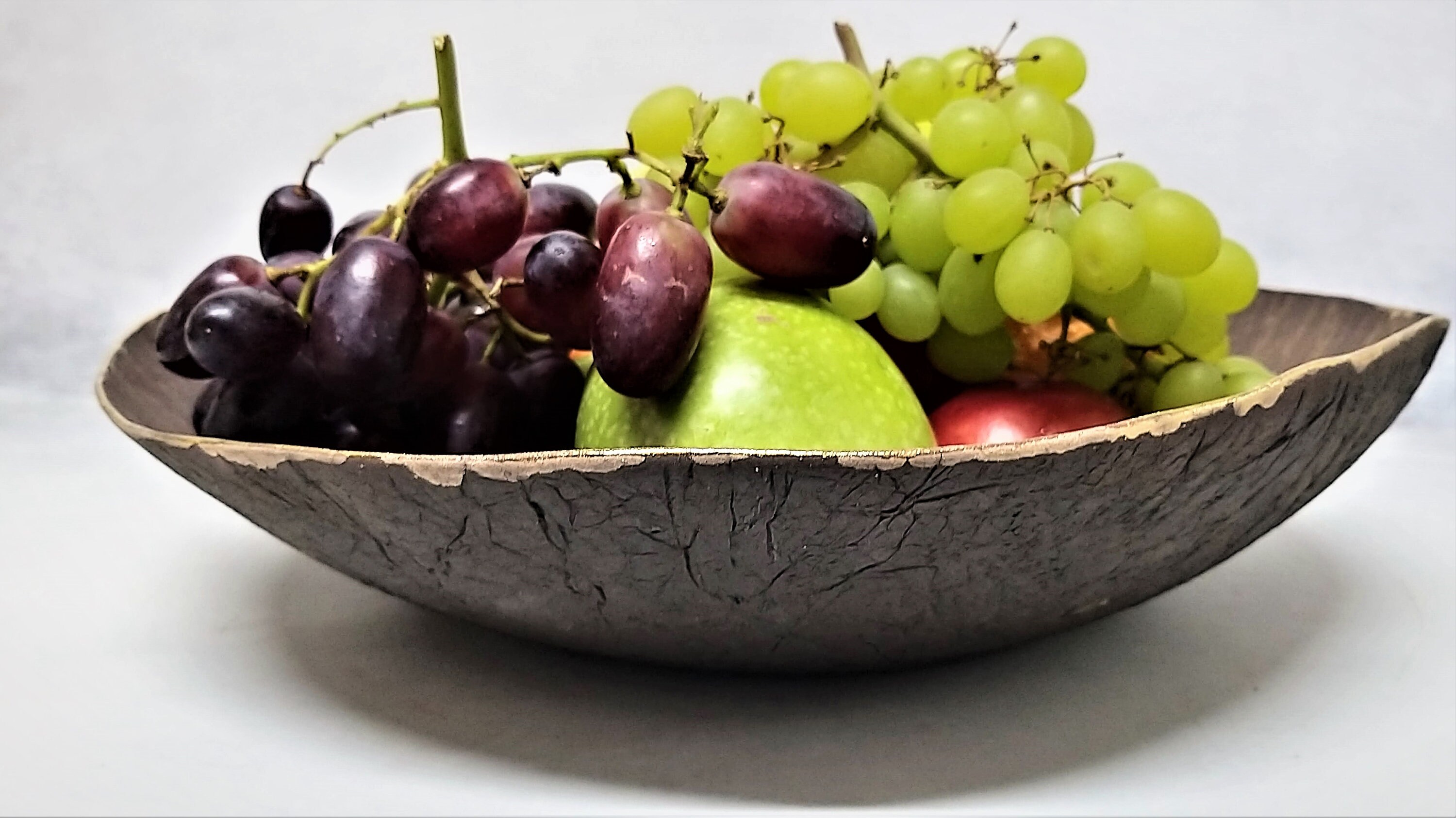 Cream Ceramic Bowl Large Ceramic Fruit Bowl Large Pottery Etsy UK