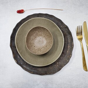 Ceramic Dinnerware Sets, Handmade Dishes, Modern Dinner Set, Rustic ...